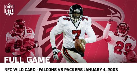 2002 nfc wild card game packers falcons|Full NFL Game: 2002 NFC Wild Card .